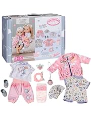 Baby Annabell First Arrival Set 707425 - Fits 43cm Baby Annabell Dolls - Includes Clothing and Accessories - Doll Not Included - Suitable for Kids from 3+ Years