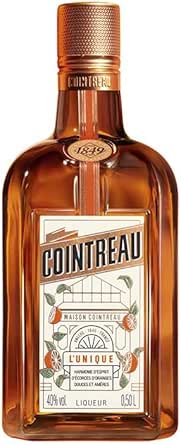 Cointreau L&#39;Unique Triple Sec, Orange Liqueur, Essential Ingredient for the Original Margarita cocktail, 50cl