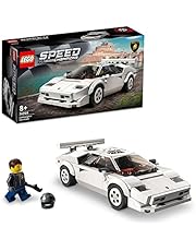 LEGO® Speed Champions Lamborghini Countach 76908 Toy Building Kit; Super Sports Car Replica for Kids Aged 8+