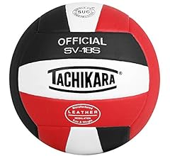 Institutional Quality Composite Leather Volleyball, Royal-White