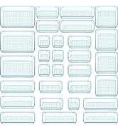 WOWBOX 30 PCS Plastic Drawer Organizer Set, 5 Sizes Desk Drawer Divider Organizers and Storage Bi...