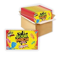 SOUR PATCH KIDS Extreme Sour Soft & Chewy Candy, Easter Candy, 12-3.5 oz Boxes