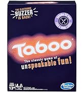 Hasbro Gaming Taboo Party Board Game With Buzzer for Kids Ages 13 and Up (Amazon Exclusive)