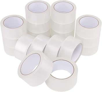 Image of Lichamp Clear Packing Tape, 24 Rolls Heavy Duty Packaging Tape Refill for Moving Boxes, Mail Shipping Supplies, 1.88 inch x 55 Yard x 2.6 mil, A224TP