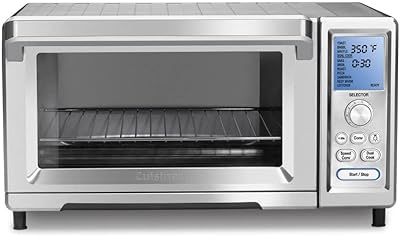 Cuisinart Convection Toaster Oven, Stainless Steel, 16.93"D x 20.87"W x 11.42"H, TOB-260N1