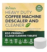 Renuv Coffee Machine Cleaner Tablets, Deep Cleaning Descaler for Coffee Maker and Espresso Machin...