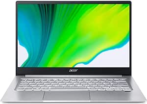 Acer Swift 3 Intel Evo Thin &amp; Light Laptop, 14&#34; Full HD, Intel Core i7-1165G7, Iris Xe Graphics, 8GB LPDDR4X, 256GB NVMe SSD, Wi-Fi 6, Fingerprint Reader, Back-lit KB, SF314-59-75QC