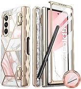 i-Blason Cosmo for Samsung Galaxy Z Fold 5 Case with Pen Holder, [Built-in Screen Protector] Styl...