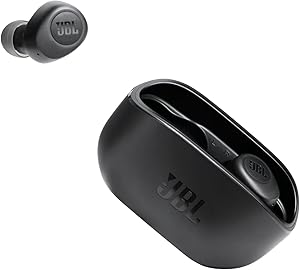 JBL VIBE 100 TWS - True Wireless In-Ear Headphones - Black