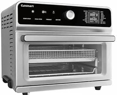 Cuisinart Digital Airfryer Toaster Oven.0.6 cu.ft. (17L). CTOA-130PC3 silver