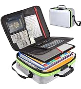 ROLOWAY Fireproof Document Bag with Lock & Reflective Strip (17 x 11.8 x 5 inch), Fireproof Safe ...