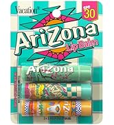 AriZona Iced Tea SPF 30 Lip Balms 3-Pack by Vacation Sunscreen, Hydrating Lip Sunscreen Chapstick...