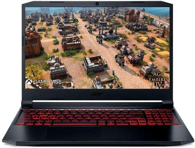 Notebook Gamer Acer Nitro 5 AN517-54-55T5 Intel Core i5 Windows 11 Home 8GB 512GB ssd gtx 1650 17.3'