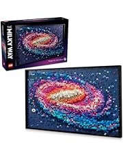 LEGO Art The Milky Way Galaxy Set 31212 Space Model Kit for Adults to Build, Creative Craft Activity for Design Lovers, Home Office Décor Idea for Living Room, Astronomy Gift