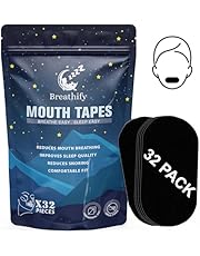 Mouth Tape for Sleeping - Anti Snoring Devices, Mouth Tape for Snoring Reduction (32 PACK) - Sleep Tape, Hypoallergenic Sleep Strips, Medical-Grade Adhesive, Ultimate Anti Snoring &amp; Snoring Reduction Sleep Aid - Breathify