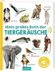 Mein großes Buch der Tiergeräusche: Mit 50 Sounds | Hochwertiges Soundbuch mit realistischen Sounds für Kinder ab 24 Monaten