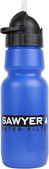 Image of Sawyer Products SP140 Personal Water Bottle Filter, 34-Ounce,Blue