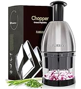 Fullstar Vegetable Chopper - Veggie Chopper - Onion Chopper with Container - Pro Food Chopper - S...