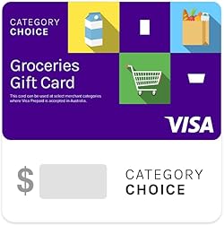 Category Choice Groceries eGift Card - Delivered via email (AU Only)