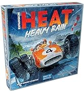 Heat: Heavy Rain Board Game Expansion - New Japan & Mexico Tracks! Intense Car Racing Strategy Ga...