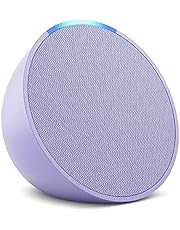 Echo Pop | Full sound compact Wi-Fi and Bluetooth smart speaker with Alexa | Lavender Bloom