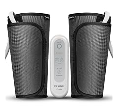 FIT KING Leg Massager for Circulation and Muscle Relaxation, Air Compression Calf Massager for Edema and RLS with 2 Modes 3…