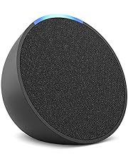 Echo Pop | Full sound compact Wi-Fi and Bluetooth smart speaker with Alexa | Charcoal