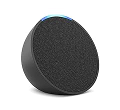 Echo Pop | Full sound compact Wi-Fi and Bluetooth smart speaker with Alexa | Charcoal