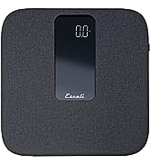 Escali ComfortStep Anti-Slip Digital Bathroom Scale for Body Weight with Removable Linen Platform...