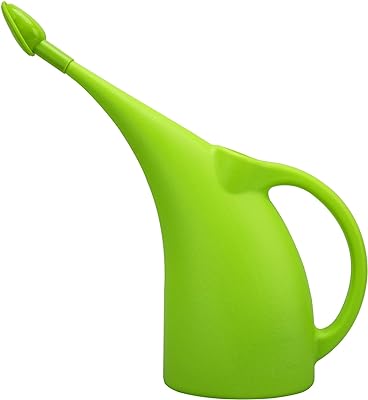 MyLifeUNIT Watering Can for Indoor Plants, Water Can with Shower Head, 1/2 Gallon (Green)