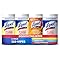 Lysol Disinfectant Wipes Bundle, Multi-Surface Antibacterial Cleaning Wipes, contains x2 Lemon &amp; Lim Blossom, Crisp Linen, Mango &amp; Hibiscus, Pack of 4