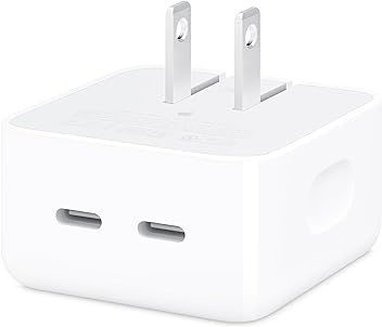 Image of Apple 35W Dual USB-C Port Compact Power Adapter