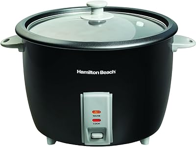 Hamilton Beach 37550 30-cup Rice Cooker, Aluminum