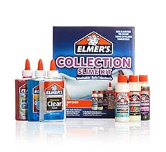 Elmer's Collection Slime Kit Supplies Include Glow In The Dark Magical Liquid Slime Activator, Metallic Magical Liquid, Con…