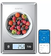RENPHO Digital Food Scale, Kitchen Scale Weight Grams and oz for Baking, Cooking and Coffee with ...
