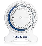 ASA TECHMED Bubble Inclinometer Physical Therapy, Leak Free Complete Range of Motion Measuring To...