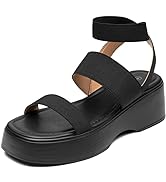 Trary Wedge Sandals for Women, Sandals for Women Dressy Summer, Cute Open Toe Platform Sandals, L...