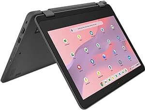 Lenovo 300e Yoga Chromebook Gen 4 82W20003US 11.6&#34; Touchscreen Convertible 2 in 1 Chromebook - HD - 1366 x 768 - Octa-core (ARM Cortex A76 Dual-core (2 Core) 2.05 GHz + Cortex A55 Hexa-core (6 Core)