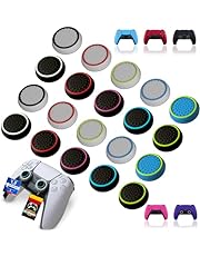 MatoSan® 20 Thumbstick Caps Grip Accessory Set Aim Assist Caps for XBOX One Series X S Switch Pro Controller PS5 PS4 Controller Sticks Joystick Protection Attachments