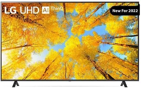 LG 50-Inch 4K Smart TV UQ7590 Series Alexa Built-in 50" (3840 x 2160),Bluetooth, Wi-Fi, USB, Ethernet, HDMI 60Hz Refresh Rate, AI-Powered 4K, Cloud Gaming (50UQ7590, 2022) (Renewed)