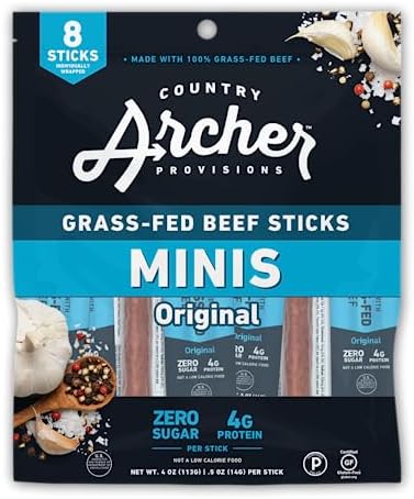 Country Archer Original Mini Beef Sticks, 4 OZ