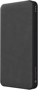 mophie Powerstation with PD Power Bank - 10,000 mAh Large Internal Battery, (1) USB-A Port and (1) 18W USB-C PD Fast Charging Input/Output Port, Travel-Friendly, Includes USB-A to USB-C Power Cord