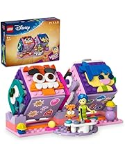LEGO® Disney Pixar Inside Out 2 Mood Cubes 43248 Kids’ Building Kit from The Film, Fun Fantasy Buildable Toy to Share Emotions like Joy or Anxiety for Film Fans, Girls and Boys