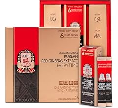 CheongKwanJang Korean Red Ginseng Extract Stick Everytime Pack - Focus Supplement Ginseng for Improved Focus - Sugar-Free, …