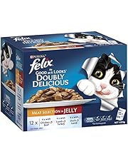 FELIX Adult As Good As It Looks Doubly Delicious Meat Wet Cat Food 60x85g