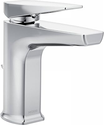 Moen S8000 Via One-Handle Modern Bathroom Faucet, Chrome