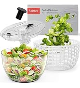 Fullstar Large Salad Spinner- Lettuce Spinner, Fruit Washer Spinner, Fruit Dryer Spinner, Fruit S...