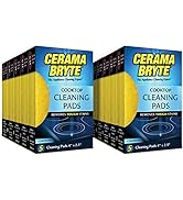 Cerama Bryte Glass-Ceramic Cooktop Cleaning Pads, 50 Count