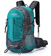 G4Free 35L Hiking Backpack Water Resistant Outdoor Sports Travel Daypack Lightweight with Rain Co...