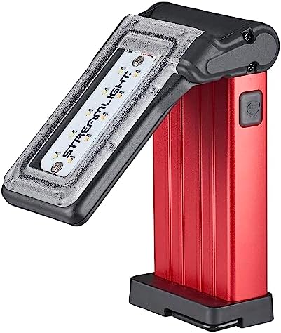 Streamlight 61501 Flipmate 500-Lumen USB Rechargeable Multi-Function Compact Work Light, Red